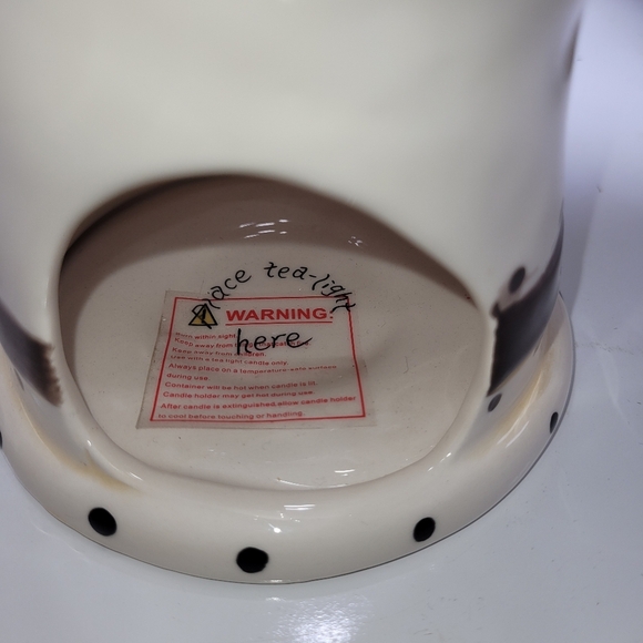 BLUE SKY CLAYWORKS DAY OF THE DEAD FLORAL CANDLE SKULL - Picture 6 of 8